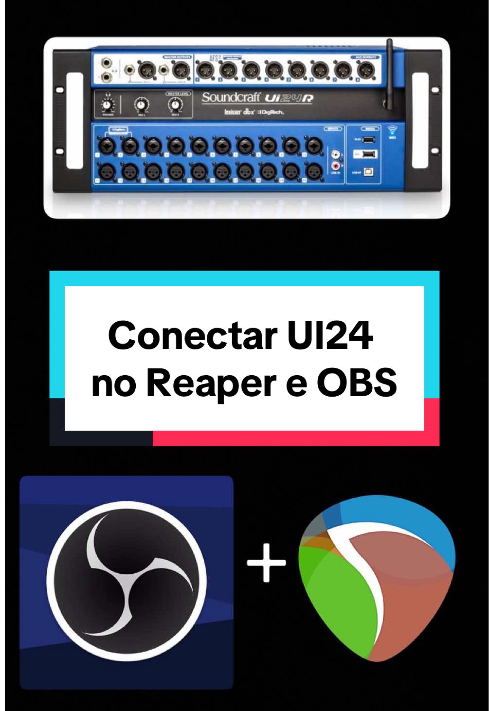 Respondendo a @Gustavo Caetano Quer usar a mesa Soundcraft UI24 nas suas transmissões? Neste vídeo eu ensino o passo a passo completo pra conectar a mesa no REAPER e no OBS. 💻 Aprenda como configurar tudo certinho pra ter um áudio de alta qualidade nas suas lives! #UI24 #SoundcraftUI24 #Reaper #OBSStudio #AudioProfissional #LiveComQualidade #ComoFazerLive #TransmissaoAoVivo #DicaDeLive #tecnologianaigreja 