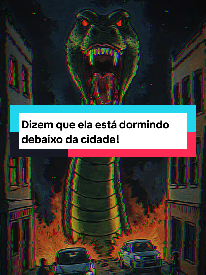 Essa criatura está debaixo de uma cidade aqui do Brasil| #casosmisteriosos #historias #historiasdeterror #casosbizarros #histórias #terror 