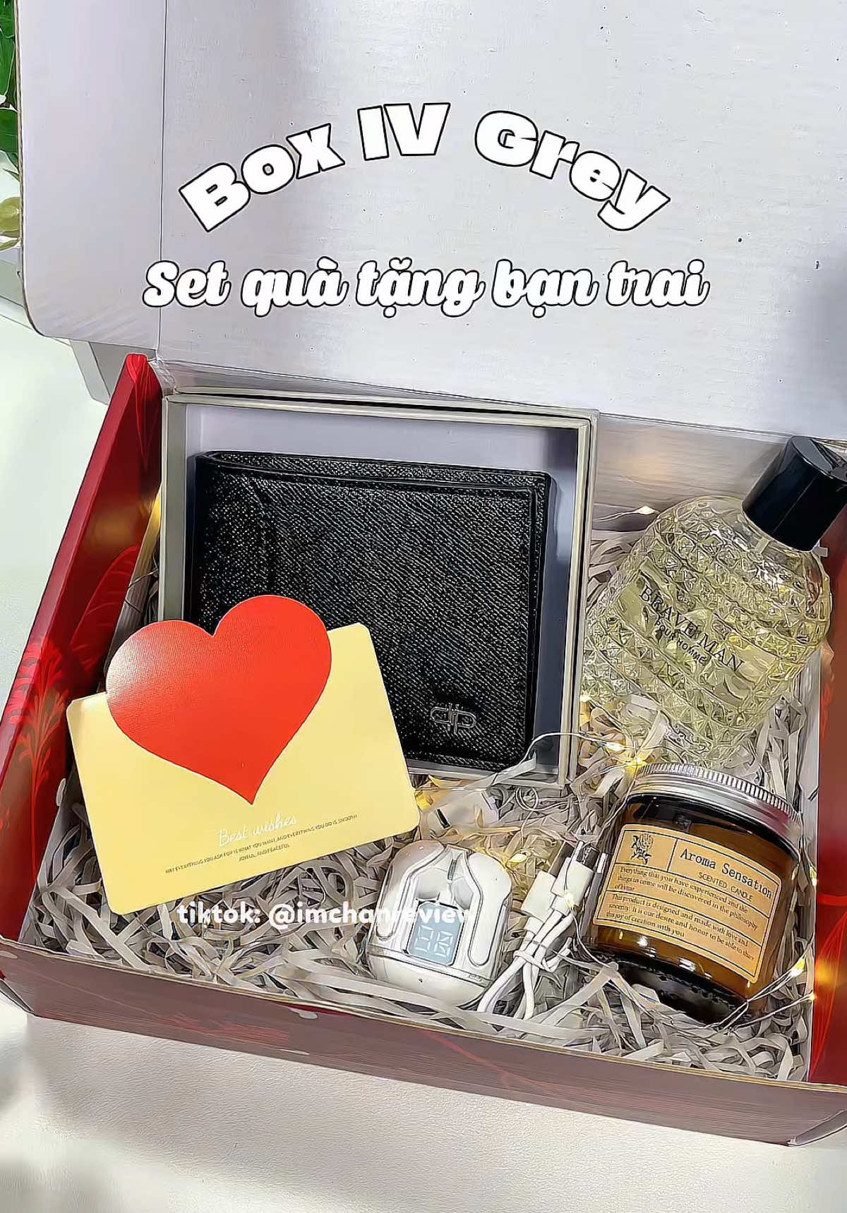 Phần 232 | ❌ Cô ấy không nói em yêu anh ✅ Cô ấy gửi lời iu thương vào những món quà 💗✨#ivgrey #boxgift #quatangbantrai #quatangnguoiyeu #imchanreview #xuhuong 