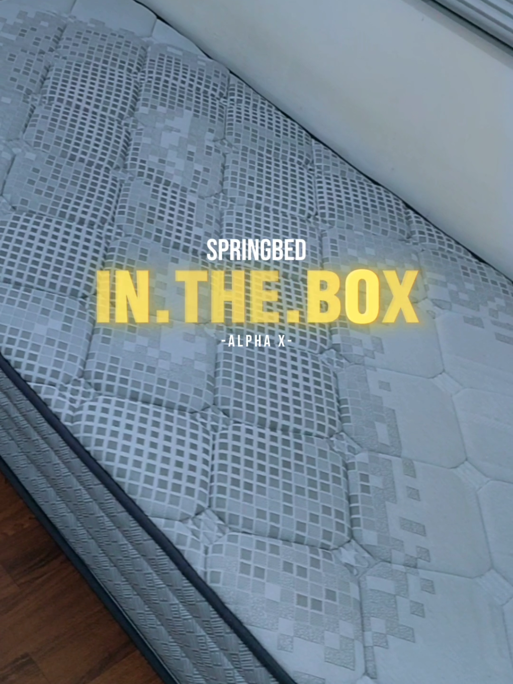 Springbed INTHEBOX ALPHA X Free Bantal #inthebox #springbed #kasur #springbedinthebox #antn12store 