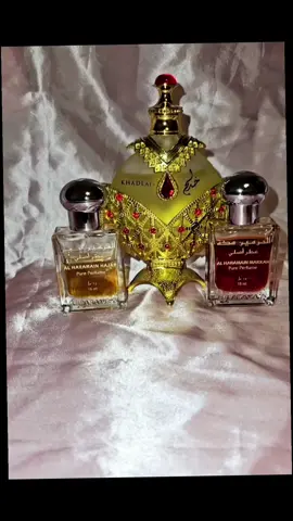 favorite perfume oils 💛🧡 @Khadlaj Perfumes @Al Haramain Perfumes  #arabperfume #perfumerecommendations #perfumes #perfumeoil 