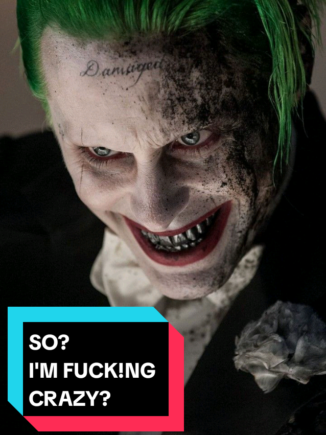 SO I'M FUCKIN CRAZY 🤣  #joker #jokerchallenge #quotesoftheday #motivationalvideo #sarmad 