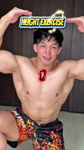 6 height exercise‼️ . . #height #exercise #fyp #おすすめ #おすすめにのりたい #バズる #Fitness #bodybuilding 