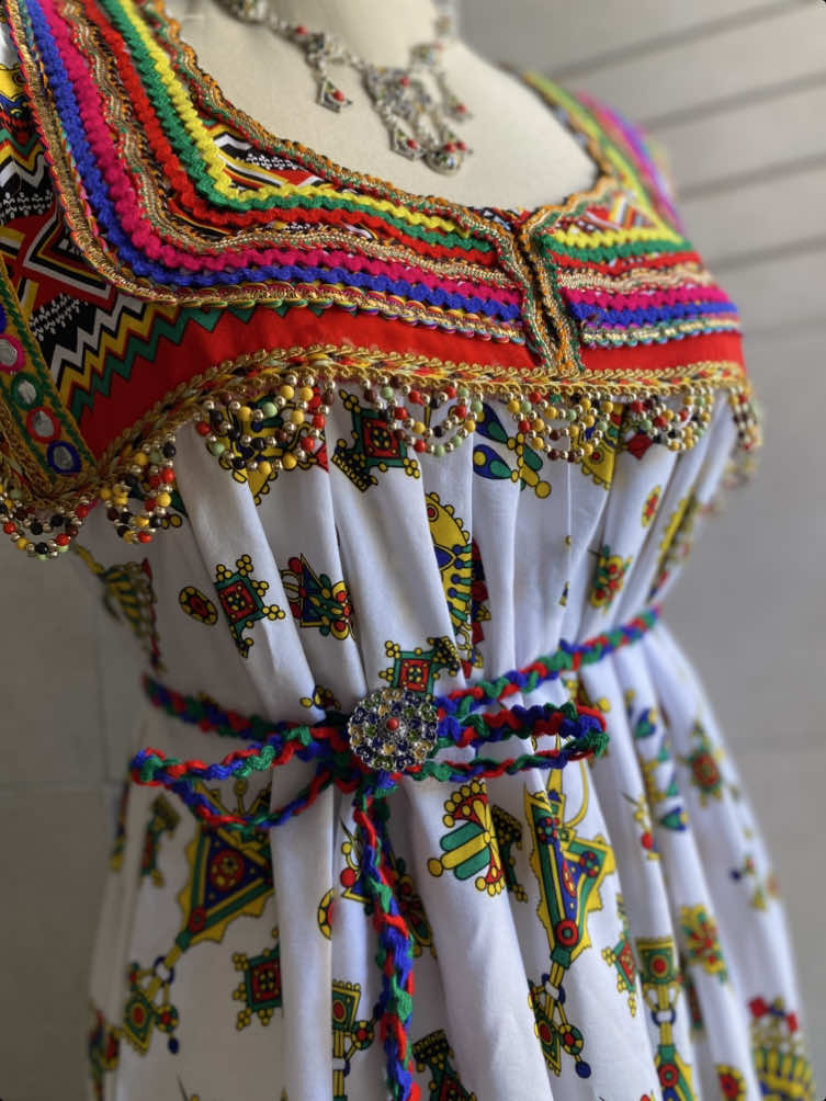 فكرة حزام بدعية قبايلية ❤️🇩🇿♓️ #couture #خياطة #fashion #fashionstyle #🇩🇿     ⁩