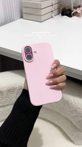 premium silicone phone case reco 💕 #iphone16 #pinkiphone #pinkphonecase #iphonecase #siliconecase 