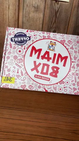 Miam box sucre sale #miambox #sucre #sale #mystere 