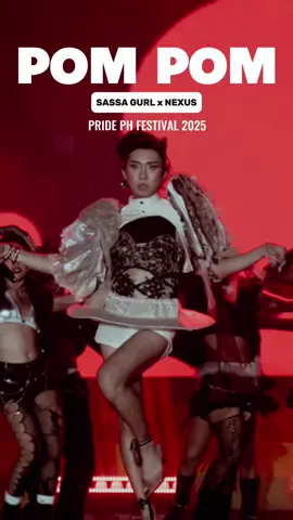 #PRIDEPHFESTIVAL2025 | POM POM by Sassa Gurl x NEXUS  Giving lit energy as our POM POM Dance rehearsal is now here!  @Sassa Gurl  #NEXUSPH #fyp #lov3laban2025 #sassagurl 