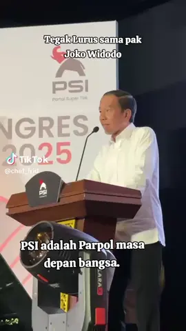PSI partainya pak Joko Widodo #parpol #psi #jokowi #terbaik #fyp 