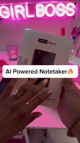 Have you grabbed your Notta Memo?  An AI powered notetaker🔥Shop now! #ai #notta #nottamemo #voicerecording #ainotetaker #SmallBusiness #smallbusinesstips #startup #smallbusinesscheck 