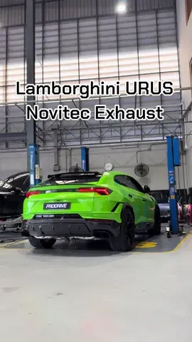 Lamborghini URUS Performante ใส่ท่อทั้งเส้น Novitec Full Exhaust #prodriveshop #lamborghini #lamborghiniurus #novitec #exhaust 