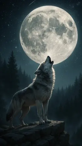 El Aullido del Silencio #Wolf #LoneWolf #FullMoon #Moonlight #CinematicVideo #NatureVibes #DigitalArt #RealisticArt #AtmosphericMood #8KVideo #MysticalVibes #HowlingWolf #MoonMagic #NatureLovers #EpicScenes #AIArt #FantasyWorld #WolfHowl #StarryNight #MagicalMoment