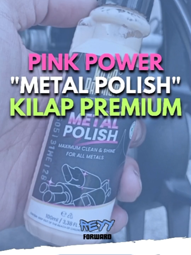 Pink Power Metal Polish By @kilappremium✨ aman untuk segala jenis logam #kilappremium #pinkpowermetalpolish #pinkpower #metalpolish #kilappremiummetalpolish 