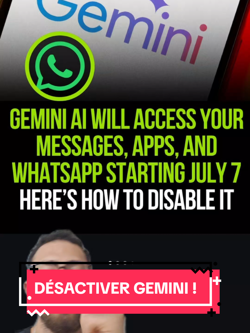 alors ça t'a aidé ? fais le moi savoir en commentaire ! #gemini #info #whatsapp #ia 