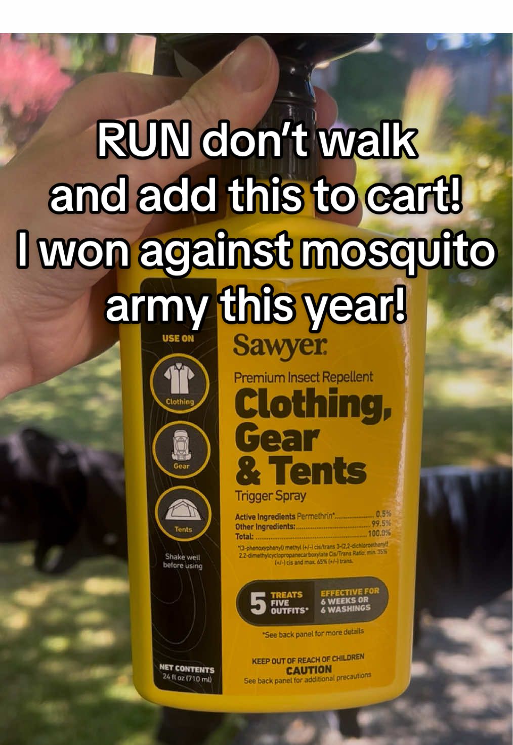 Beat the mosquito army 🦟⚔️ Zero bites. All summer. My secret? Sawyer Permethrin Spray + Sawyer Picaridin lotion + Thermacell devices. Not a sales pitch- just a girl living itch-free ✌️10/10 @SawyerProducts  #Hiking #mountainsarecalling #Summer #backpacking #pnw