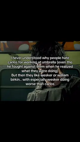 Eeree shitpost pt3 #fyp #residentevil #carlosoliveira #albertwesker 