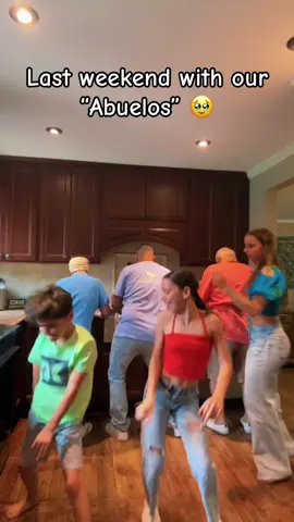 Living so far from family is never easy! As we all get older their returning to visit us is never a “guarantee”. So we say thank you for the time we have gotten with Gustavo’s parents as we will not take it for granted!  These two have been so much fun and such good sports even participating in our crazy TikTok fun!  We hope you all have enjoyed their stay as much as we have! “If you don’t wanna say goodbye you can say HASTA LUEGO!” -David Jack #family #dance #goodbye #grandparents 