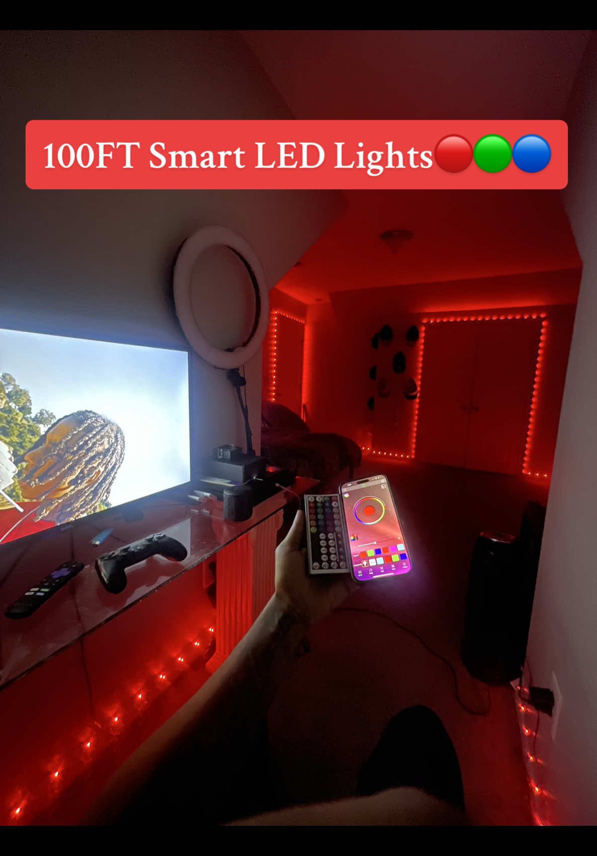 #ledlights #roomdecor 