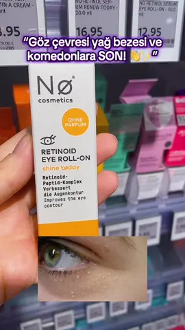 Göz çevresindeki yağ bezesi ve komedonlar için retinoid içerikli bu ürünü denedim! ✨ Parfümsüz ve hassas ciltlere uygun. 🧴 Yağ bezesi ve komedonlara karşı düzenli kullanımda gerçekten çok etkili. O minicik yağ bezeleriyle başım dertteydi… Ben memnun kaldım, göz çevremde gözle görülür bir azalma oldu! 😍 👉Benim gibi yağ bezesi sorunu yaşayan var mı? Kullandığınız ve memnun kaldığınız bir ürün varsa yorumlara yazın! 💬👇 #beauty #fyp #retinol #göz #skincare #glikolikasit #deutschland #viralvideos #ciltbakımı #leketedavisi #gözeneksıkılaştırma #spf #glassskin #almanya #pirinç #köln #berlinlebt 