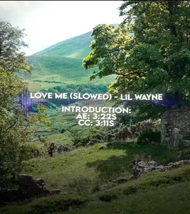 Audios for edits: Love Me (Slowed) Lil wayne | Quality and presets in my payhip #audio #aftereffects #CapCut #song #hafey_audios 