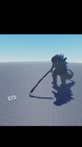 david and goliath😭 #gaming #shotgun #godzilla #meme #funny #viral #fyp 