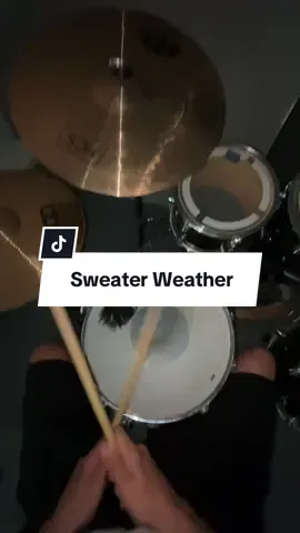 Sweater Weather🌫️💨 #drums#drumcover#fyp#FYP#viralvideos#musictok#sweaterweather#theneighbourhood