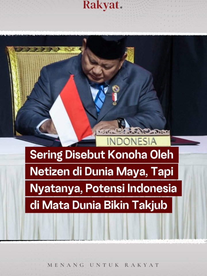 Banyak netizen di medsos yang sebut #Indonesia sebagai #Konoha, tapi di luar itu, faktanya banyak potensi besar di negara kita yang bikin negara lain takjub! 😮