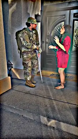 Military man comes home to cheater