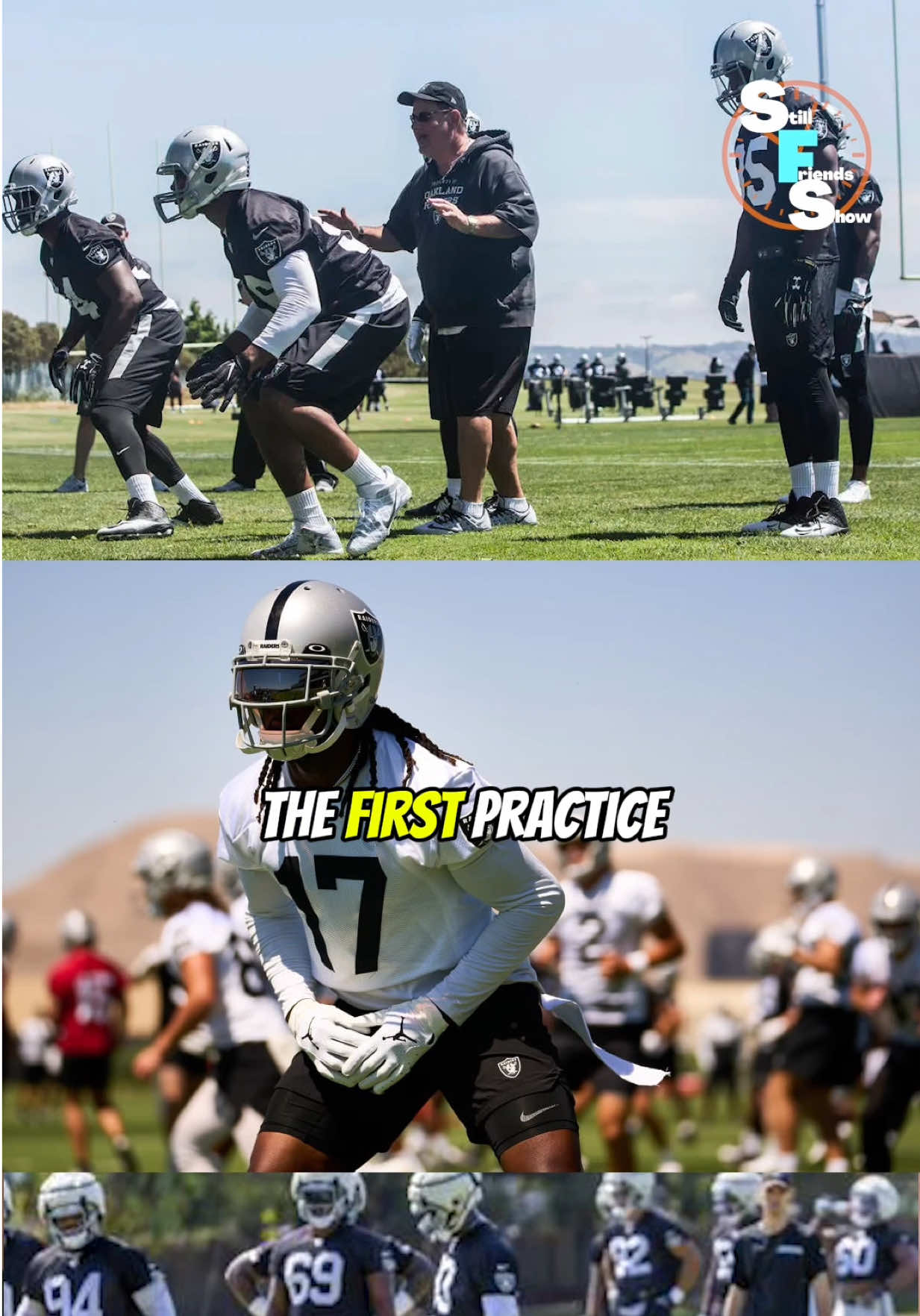 He Ruined The Las Vegas Raiders Practice🏈🤯 @🌟Wy Mac🌟 #StillFriendsShow #lasvegas #raiders #lasvegasraiders #vegas #fyp #funny 
