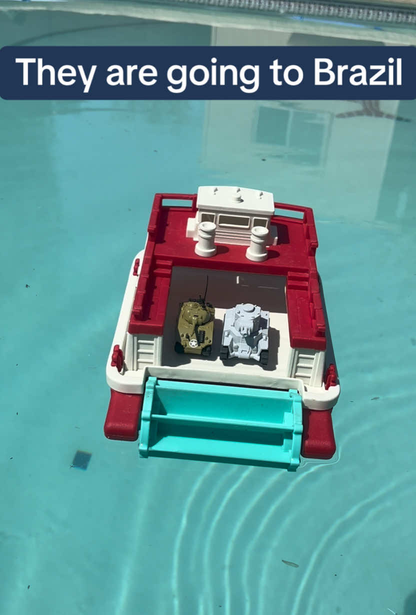 Ik the pool is dirty 😭 #miltok #poolside #girlsundpanzer #tanks #panzer #warthunder #brazil🇧🇷 