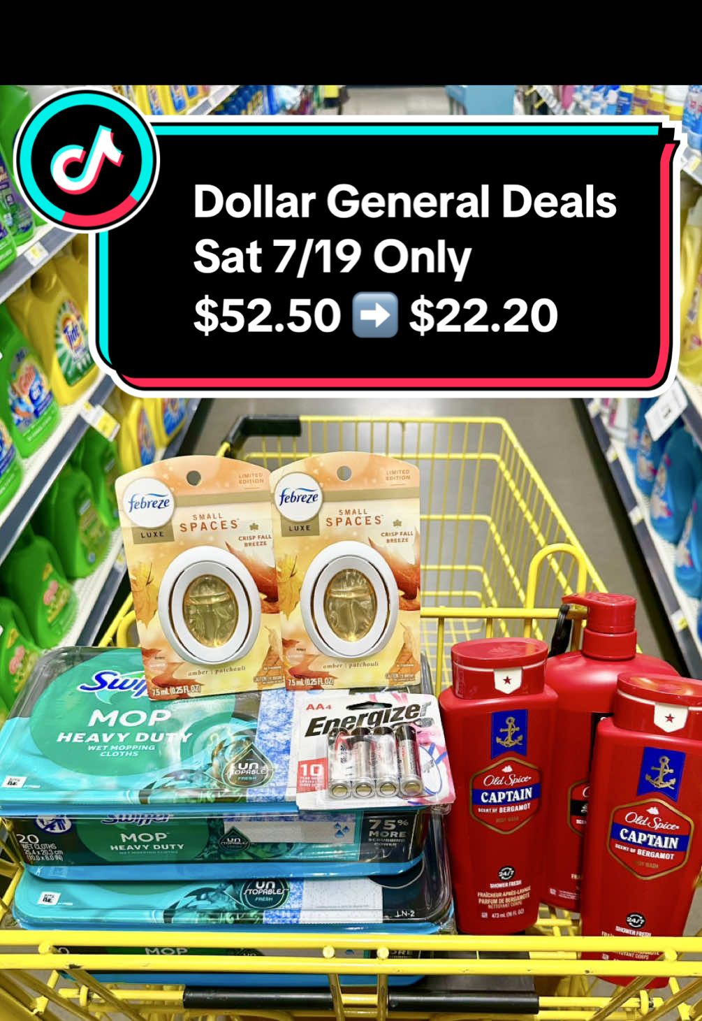 Hubby was out of his fave Old Spice, so you know I had to coupon! 🏃‍♀️💨 Snagged it + more at Dollar General today & saved nearly 58% using the $5 off $25 + a couple coupons! These deals are TODAY ONLY (Sat, 7/19) so run & get your savings!  @Daniella Jo💛 @Kristin 💖 (KouponingwithaK) @Erica 🌸 | Christian Couponer @Tephura coupons @RStartCoupons @Deal Drop Ruby 💅🏻😉 @Rach🪴Curly Couponer🛍️  #dollargeneral #dollargeneraldeals #dollargeneralcouponing #couponing #couponcommunity #stockpile #fyp 