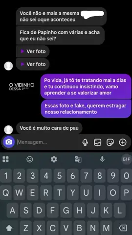 e fake vida #conteudo #traicao #fypシ゚viral #fyp #sotapao #instragram #conversa #namoro #mulherdepreso🔓🕊👫💍 #viral 