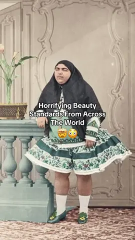 Horrifying Beauty Standards From Across The World!🤯😳 #beautystandards #horrifying #beauty #HistoryTime #historytok #historical #scarytiktoks #historyfacts #historybuff 