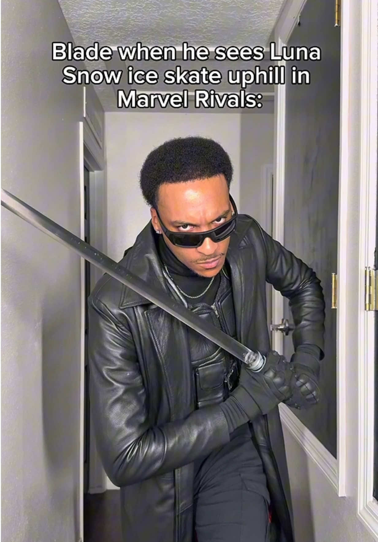 Luna Snow had Blade so confused ❄️🗡️🩸 #marvelrivals #blade #lunasnow #marvelcomics #marvel #fyp 