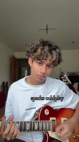 sparks coldplay #fyp #viral #guitar #guitartok #cover 