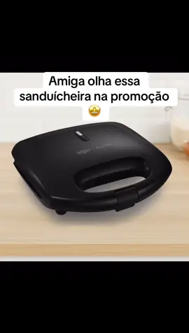 Sanduicheira Grill 2 Em 1 Elgin Brunch Time Antiaderente 800W Preta ##desconto##tiktokshope