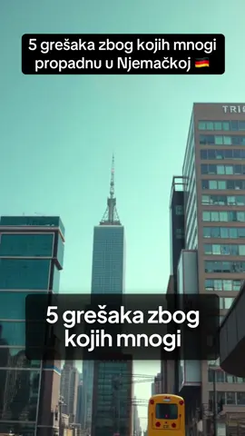 5 grešaka zbog kojih mnogi propadnu u Njemačkoj 🇩🇪  #njemacka #zivotunjemackoj #balkanciunemackoj #radunjemackoj 