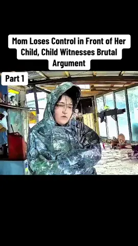 Mom Loses Control in Front of Her Child, Child Witnesses Brutal Argument #cops #copsoftiktok #law #viral #trending 
