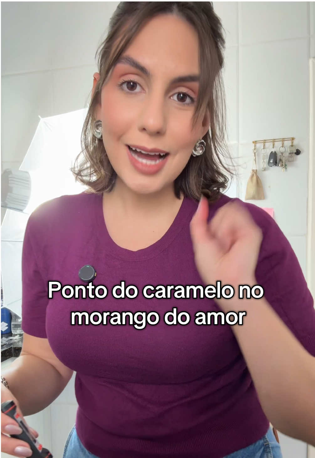 Ponto da calda do morango do amor: 146°c a 155°c para o caramelo no ponto de quebrar duro #morangodoamor #caramelo #calda #confeitaria #dicasdeconfeitaria 
