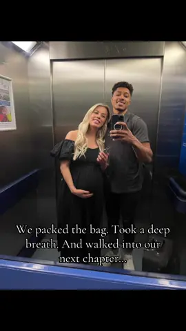 It’s time. We’re on our way to meet her 💕 #frombumptobaby #babytok #MomsofTikTok #pregnancytok #birthstory #labouranddelivery #cutebaby #watchhergrow #hospitalbag