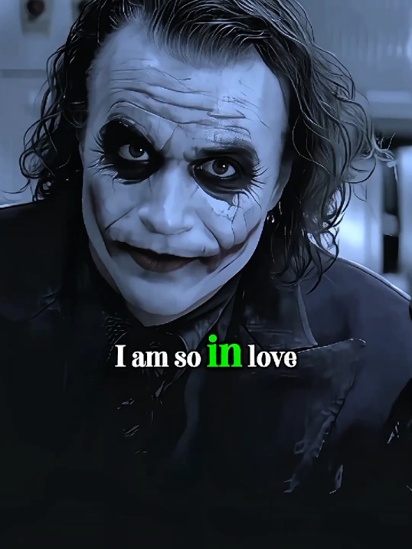 I'm so in love 💕😘#joker #motivation #mindset #postivevibes #positivemindset #jokerquotes #vibes #jokervibes 