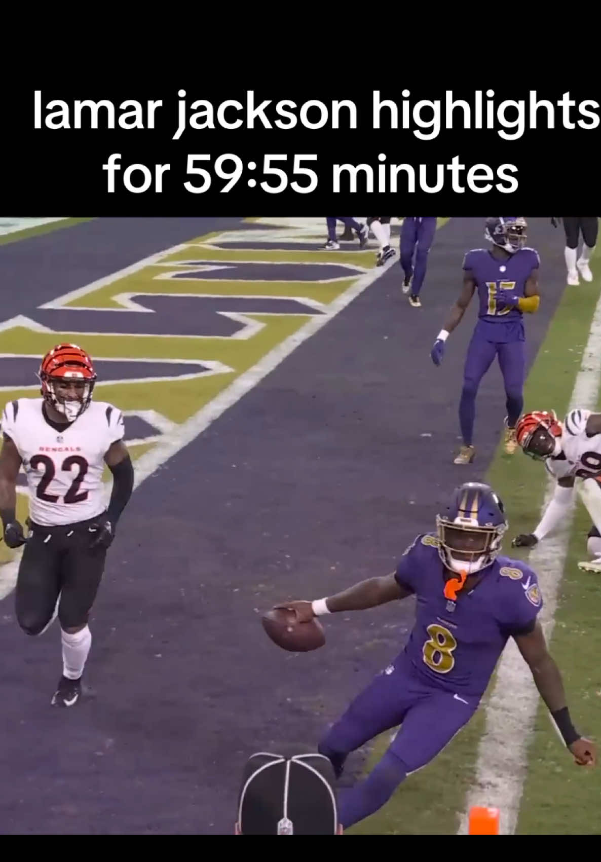 grab your popcorn #lamarjackson #foryoupage #baltimore #nfl #football 