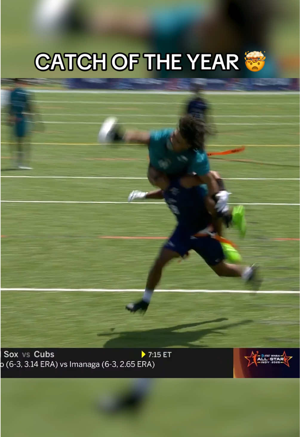 MOSSED HIM BADDDD 😭 @Brysen wright lll💰  Tune in for the NFL Flag Championships today on ESPN & Disney 🍿 (via @NFL)  #football #flagfootball #nfl #shoutoutot 