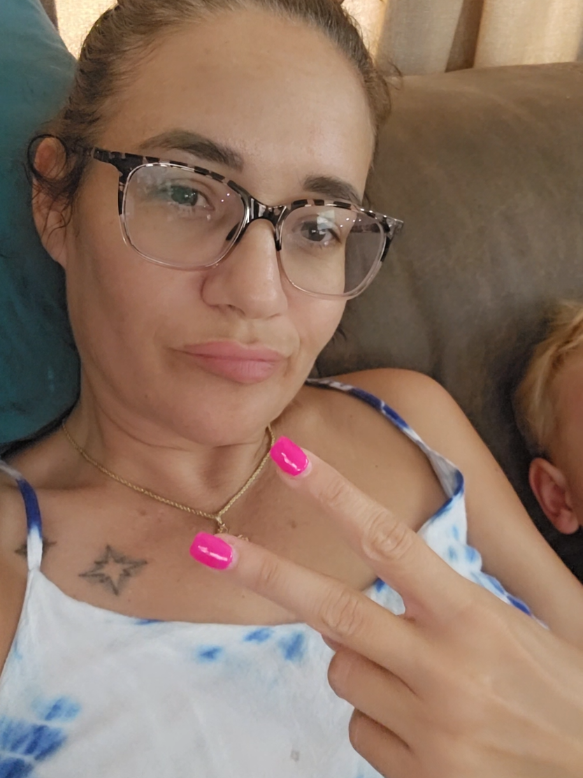 Nanny ain't playin'. Go to sleep cutie 🥰 