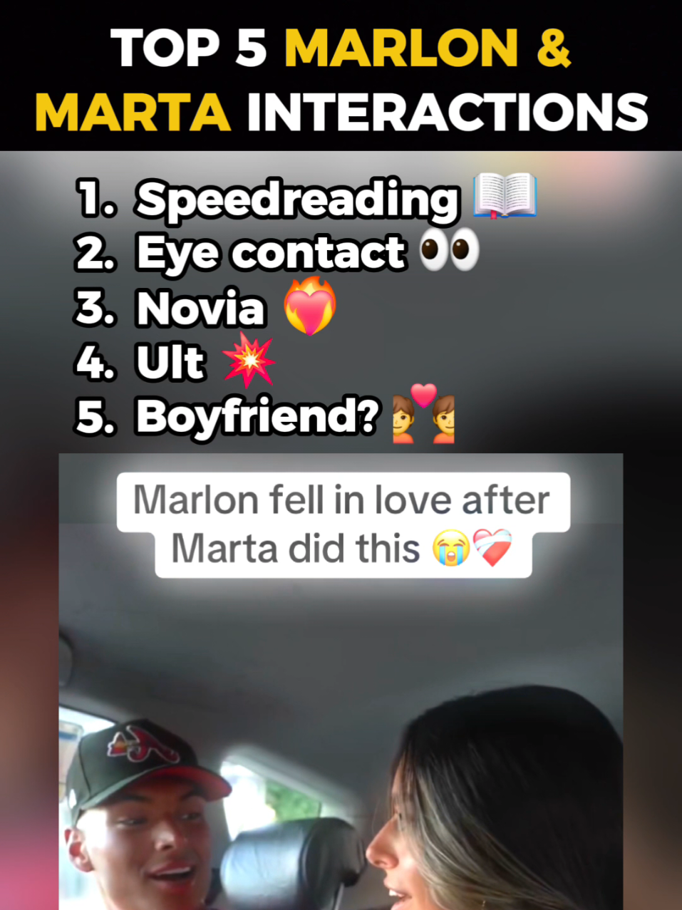Marlon & Marta Stream Went TOO FLIRTY 💘🔥 #marlon #martadiaz #rizz #flirt #couple 