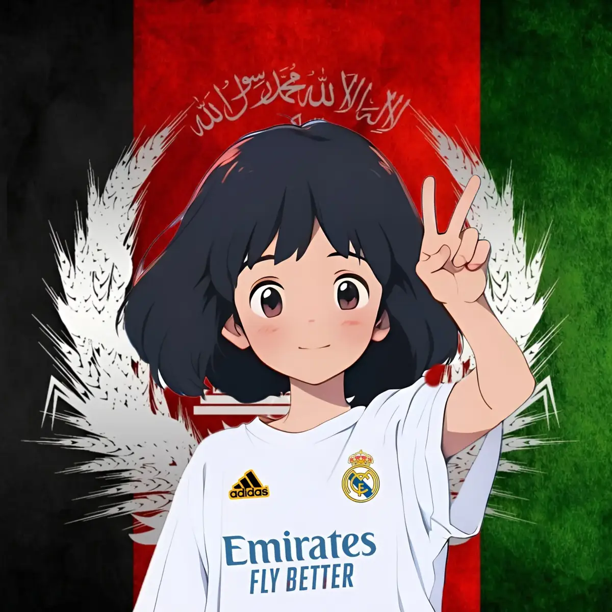 🤍✨.  #afghanistan🇦🇫 #dokhtar_ata #💙🤍💛 #hazarawal #hazara_pashtun_tajik_uzbek_🇦🇫 #realmadrid #furdich @TikTok @Real Madrid C.F. 