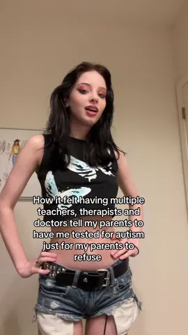 Finally got diagnosed four years ago 💔 #alttiktok #autism #fyp #actuallyautistic #autisticwomenoftiktok 