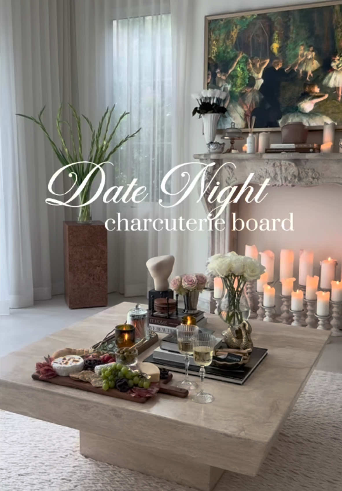 cozy date nights at home are the best ✨🕯️#TargetPartner @target makes it so easy to get all our charcuterie board essentials in a quick trip, love that it's a one stop shop for our cozy night in 🫶🏻 #target #projectwhoknew #targetcreator #targetfood #datenight #datenightathome #charcuterieboard 