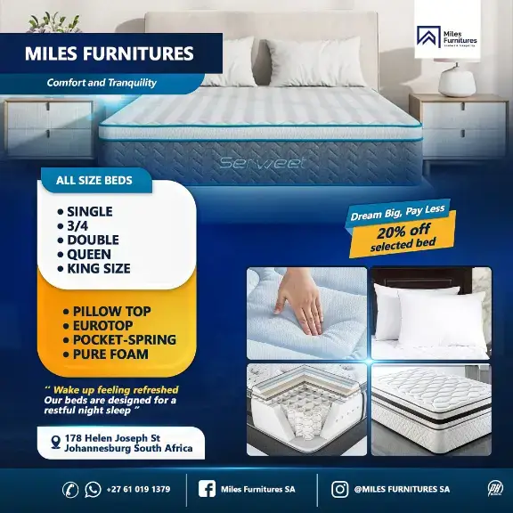 YOUR DREAM BED AWAITS.Discover a range of our comfortable & stylish beds.