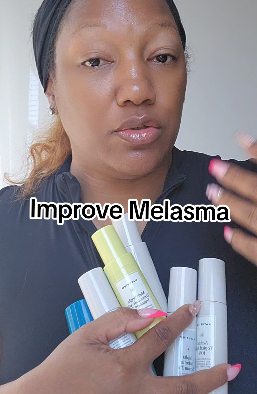 Replying to @bamamami1 7 Naturium Serums You Can Use To Treat & Improve Melasma ✨️💫 1. Salicylic Acid Serum 2% 2. Niacinamide 12% Zinc 2% 3. Azelaic Acid Emulsion 10% 4. Azelaic Topical Acid 10% 5. Tranexamic Topical Acid 5% 6. Multi-Bright Tranexamic Acid Treatment 5% 7. Alpha Arbutin Serum 2% #melasma #serums #serum #Naturium #skintreatment #skintelligencia #dealsforyoudays #fypシ゚viral #personalcare #bestofbeauty #skincareproducts #darkspots #hyperpigmentation  #spotlightfinds #topbrand #topbrands #trendingskincare 