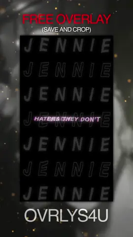 [FLASH WARNING] LIKE JENNIE🩷🔥 #overlays #overlay #edit #editor #freeoverlay #ovrlys4u 